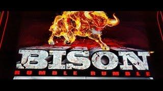 "LIVE PLAY"  *Bison Rumble Rumble* free spins By Ainsworth