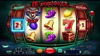 It's a Joker slot machine by Felix Gaming gameplay  SlotsUp