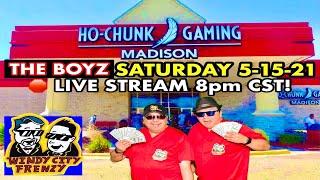 LIVE AT HO CHUNK GAMING MADISON LET'S GET SOME HAND PAYS! CASINO GAMBLING!