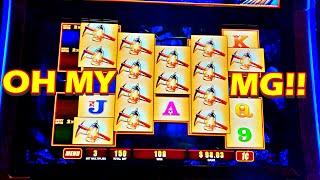 THE PANDAS REALLY DANCE!!! * THEN A LAST SPIN MIRACLE ALMOST HAPPENED!!! - New Las Vegas Casino Slot