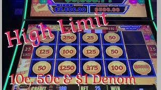 HIGH LIMIT Lightning •️Link - 10c - $1 denom