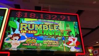New Rumble in the Jungle Max Bet Big Win