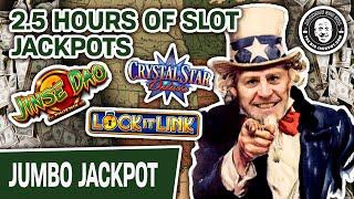 2.5 HOURS of SLOT JACKPOTS CLASSIC Memorial Day Slots: Lock It Link + More!