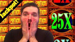 Landing The 25X Multiplier On a MAX BET Of $20.00/SPIN! MASSIVE JACKPOT HAND PAY!