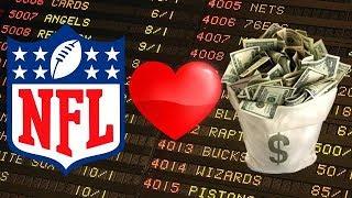 The NFL's New Love of the Gambling Industry