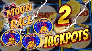 Lighting Link Moon Race (2) HANDPAY JACKPOTS ~ HIGH LIMIT $50 Bonus Round Slot Machine Casino