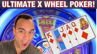*** BONUS VIDEO *** ULTIMATE X WHEEL POKER!!! | $13.75 bets!! |  ️ ️ ️