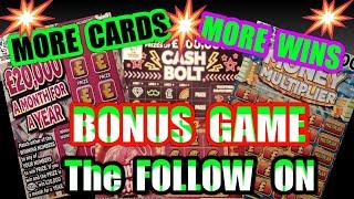 BONUS.PART--2..Follow on Scratchcard GameWith EXTRA SCRATCHCARDS & WINNERSWow!.mmmmmmMM