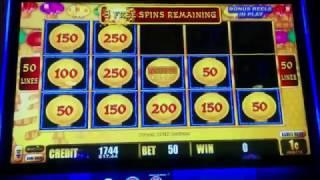 Lightning Link Slot Machine Bonus Compilation Hold & Spin - 6 Bonuses