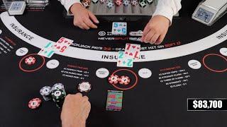 $100,000 Crazy Blackjack Session with Masterful Strategy that Works