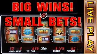 BIG WINS, SMALL BETS - Fire Queen, Quick Hits, Cash Wizard, more! - Live Casino Slot Machine Play