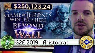 #G2E2019 Aristocrat - Game of Thrones Winter is Here, Slot Machine Previews