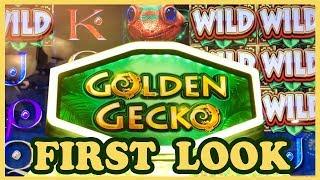 FIRST LOOK  Golden Gecko   Slot Machine Pokies w Brian Christopher