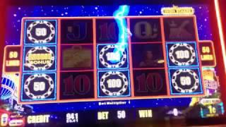 BIG WIN - Lightning Link Slot Machine Bonus Hold & Spin - Minor Jackpot! (2 clips)