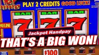 INSANE SLOT PLAY  SIZZLING 7s HOT PEPPERS  $200 A SPIN  JACKPOT HANDPAY!