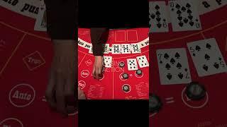 HITTING A FLUSH FOR A HUGE $2100 SWING!!! ULTIMATE TEXAS HOLD'EM #shorts