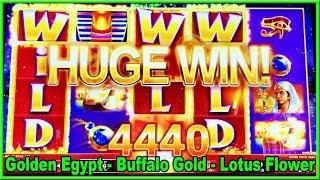 SUPER BIG WIN 4 SCATTER TRIGGER  GOLDEN EGYPT  WEALTH OF DYNASTY  BUFFALO GOLD  SLOT MACHINE