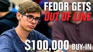 For $882,000, Fedor Holz Takes A BIG Risk