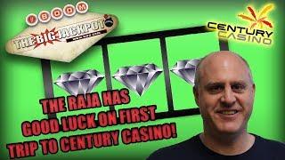 The Raja has Good Luck on First Trip to Century Casino! | The Big Jackpot