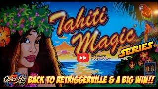 Tahiti Magic Slot Big Bonus Winner!
