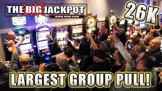 LARGEST GROUP PULL ON YOUTUBE!! 26 THOUSAND DOLLARS!!! | The Big Jackpot