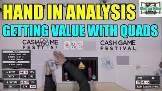 Hand in Analysis - Getting Value with Quads