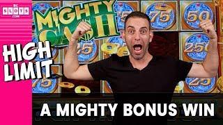 Mighty Cash = MIGHTY BONUS  High Limit Slot ACTION   BCSlots