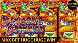 ️UNDER HANDPAY JACKPOT HUGE WIN️This Is Why I Like Dragon Dominion Konami Slot Machine