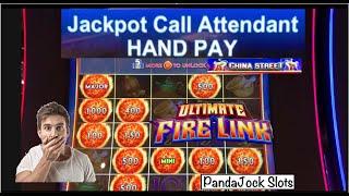 My first time at this casino and I got a handpay!!! Ultimate Fire Link, China Street