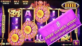 Gold Stack Slot Machine $6.80 Max Bet Bonus Won | Gold Dragon Red Dragon 1st Attempt