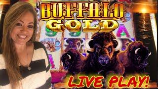 •BUFFALO GOLD LIVE PLAY WITH FREE GAMES! • •RANDOM BONUSES ON VARIETY OF OTHER GAMES!•