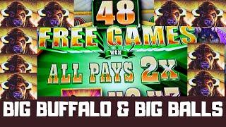 BIG BUFFALO WINS - Slot Machine Bonuses on Buffalo, Fire Link, Lightning Link ++