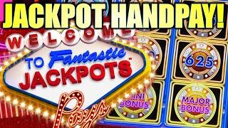 JACKPOT HANDPAY! WELCOME TO FANTASTIC JACKPOTS Slot Machine (ARISTOCRAT GAMING)