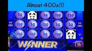 Huge win on Lightning Link! Almost 400 !!!
