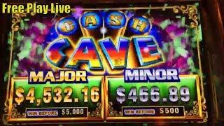 LOVELY WINFREE PLAY Slot Live ! How was result on FP?CASH CAVE & FIRE LINK Slot machine彡kurislot