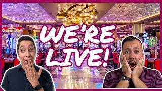 LET’S GO! Live slot play from the Casino
