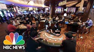 Revelers Return To Las Vegas Casinos After Coronavirus Closure Ends | NBC News