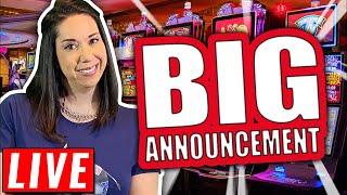 LIVE CHAT & BIG ANNOUNCEMENTS WITH SLOT QUEEN AND SLOT HUBBY