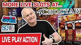 More LIVE Coin Combo at Choctaw  Other CRAZY Scientific Games Slots
