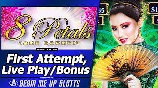 8 Petals Slot - First Attempt, Live Play, Free Spins Bonus and Mystery Prize