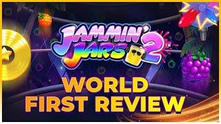 JAMMIN' JARS 2 EXCLUSIVE WORLD PREMIER (SLOT REVIEW) & GIGA JAR (SUPER BONUS) BY CASINODADDY