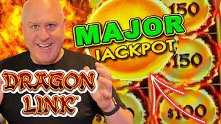 THE KING OF DRAGON LINK HAS ARRIVED!  High Limit Dragon Link Jackpots Caught Live on Camera