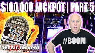 $100,000 JACKPOT PART 5   Patreon Exclusive   HIGH LIMIT SLOTS | The Big Jackpot