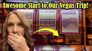 Greg Started Winning Before I Could Even Get There! Las Vegas Slot Machine Awesome Handpay!