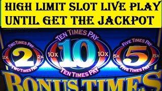 High Limit Slot Live PlayUntil get the Jackpot! Handpay Max Bet $15, Special Edition 赤富士スロット