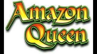 AMAZON QUEEN HUGE BONUS HIT BEAUTIFUL SCREEN! IN 2022 THE GAME IS STILL THERE TO PLAY! &  GREAT FUN