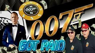 007 SLOT MACHINEWE GOT PAID$40 INTO HUNDREDSCOSMOPOLITAN LAS VEGAS!