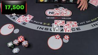 High Roller Blackjack #2 - 20K bets - #105