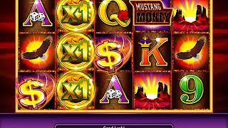 MUSTANG MONEY Video Slot Casino Game with a MUSTANG MONEY FREE SPIN BONUS