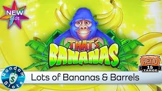 ️ New - That's Bananas Slot Machine Bonus and Feature